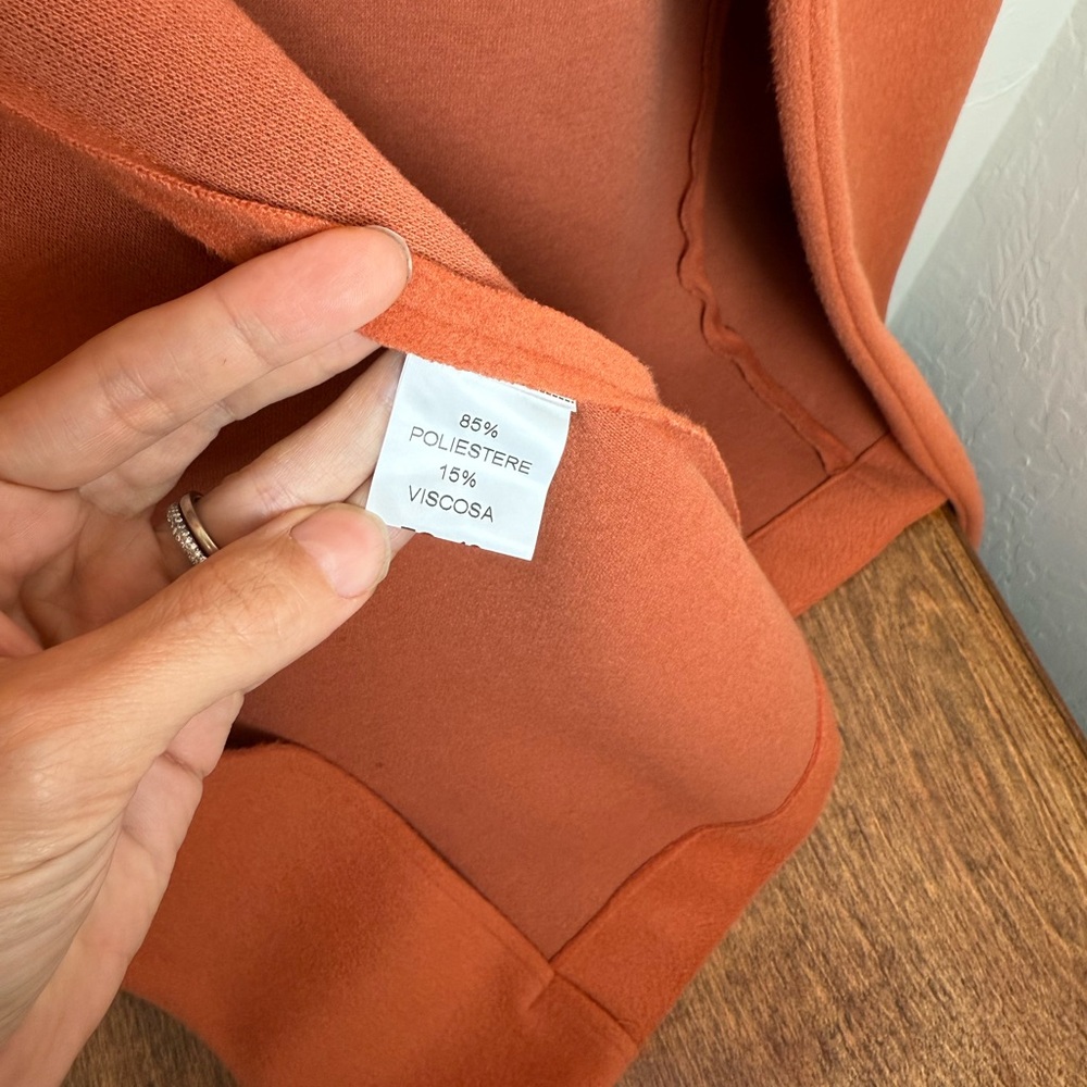 Cozy Burnt Orange Duster - image 4